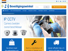Tablet Screenshot of beveiligingswinkel.nl